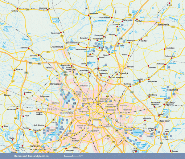 Baden Berlin Norden Karte