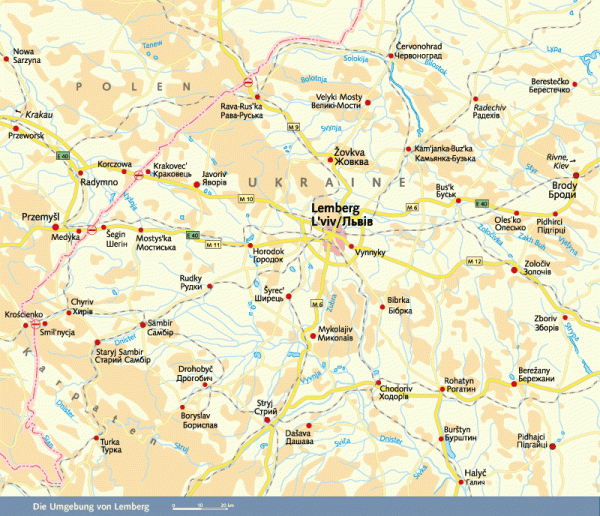 Lemberg Karte Umgebung