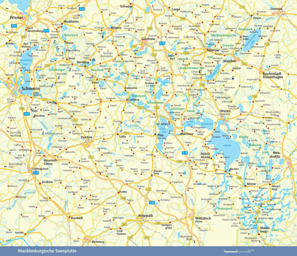 MecklenburgischeSeenplatte Karte West