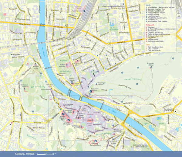 Salzburg Karte