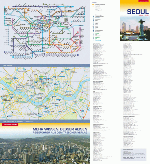 Seoul Karte Faltplan2