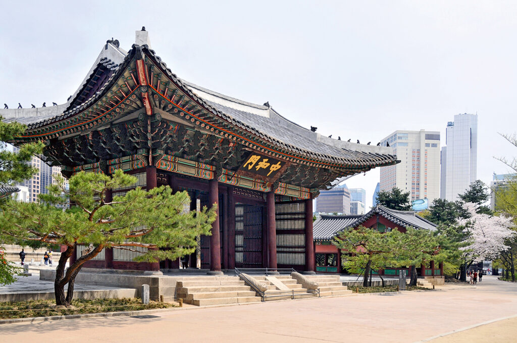 Galerie des Deoksu-Palasts in Seoul