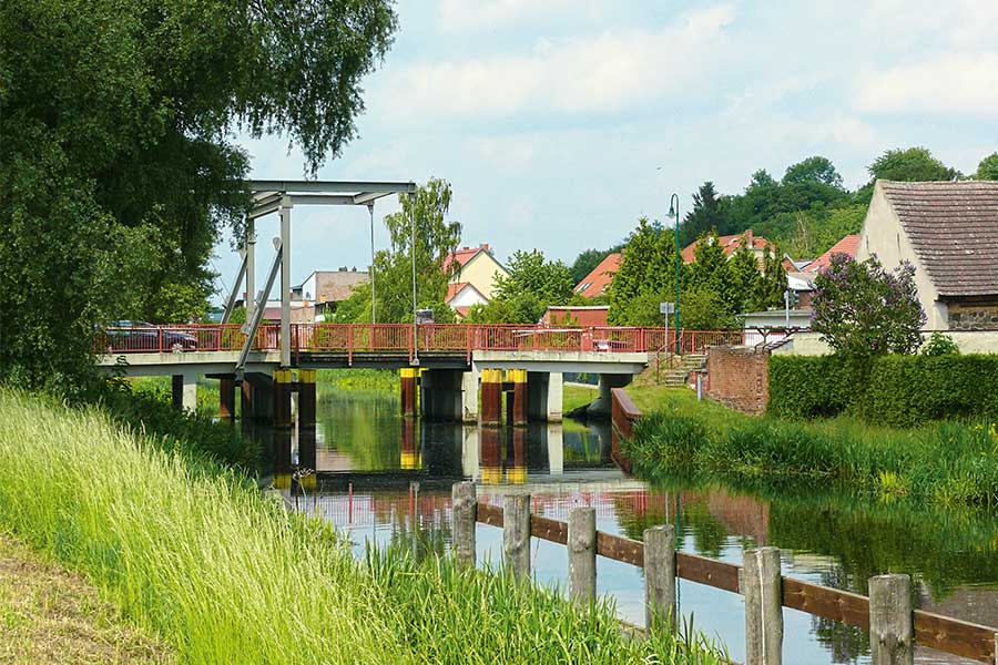 Zugbrücke in Niederfinow