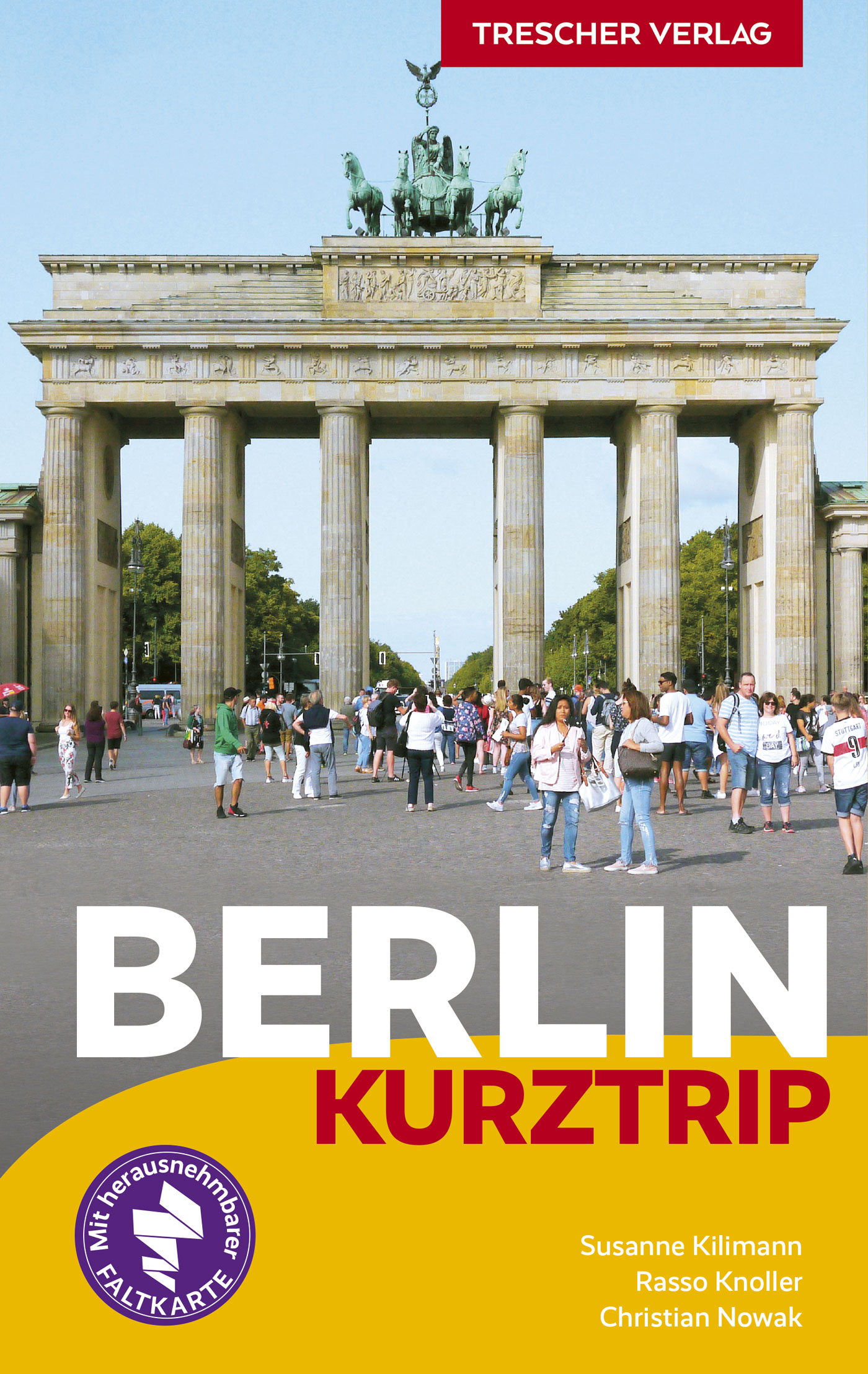 Cover des Trescher-Reiseführers Berlin Kurztrip 2024