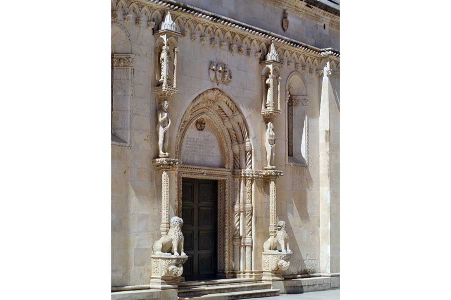 Nordportal der Kathedrale von Sibenik, »Game of Thrones«-Schauplatz