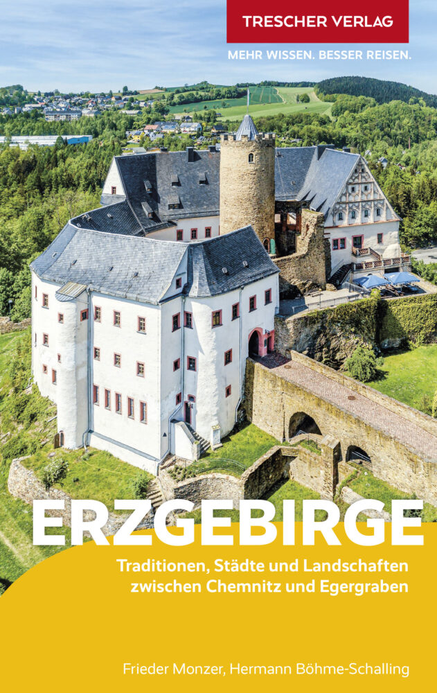 Cover Trescher-Reiseführer Erzgebirge
