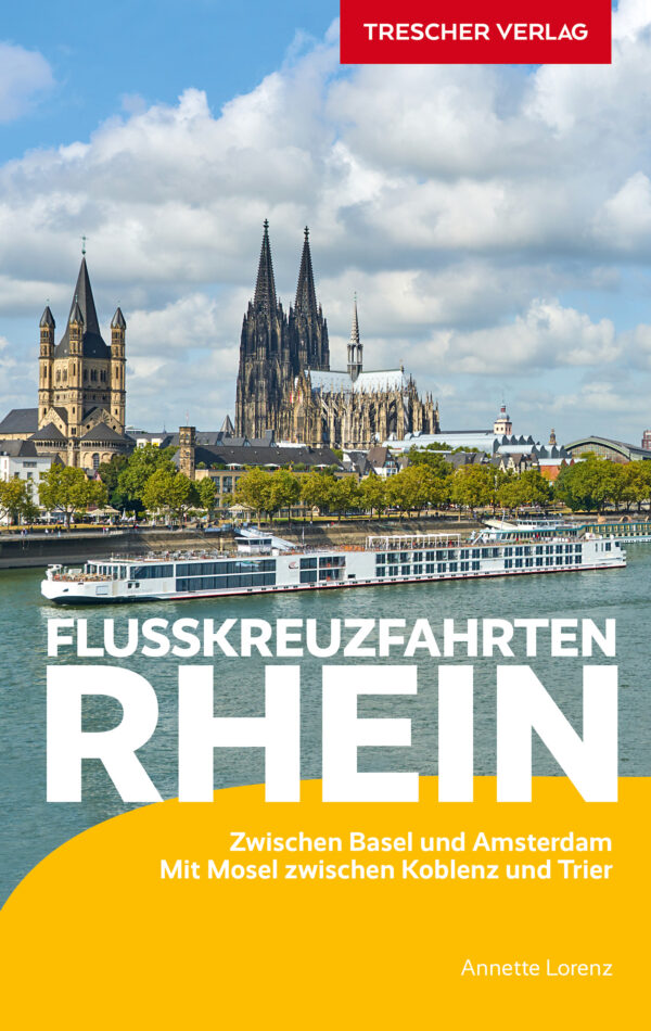 Cover des Trescher-Reiseführers Flusskreuzfahrten Rhein