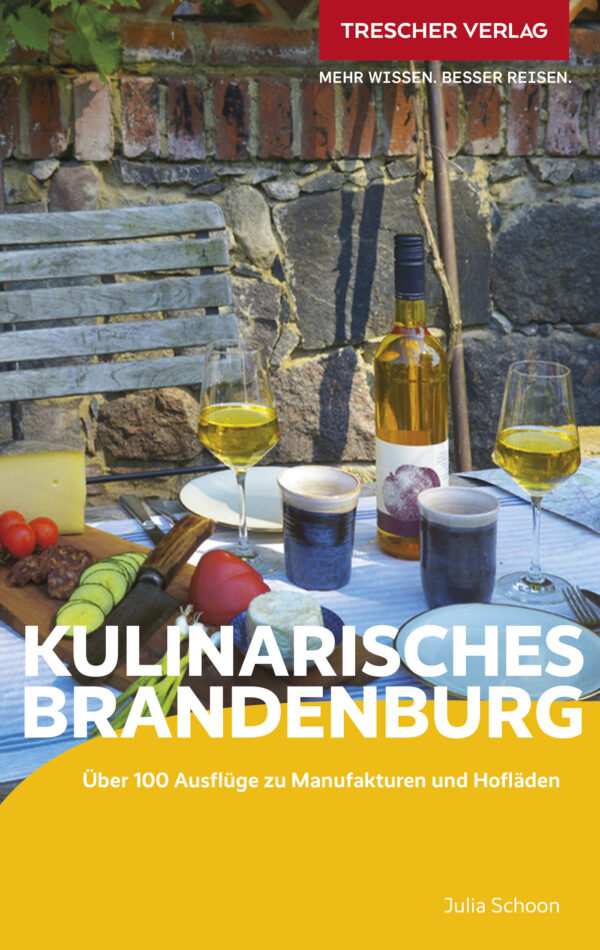 Cover Trescher-Reiseführer Kulinarisches Brandenburg