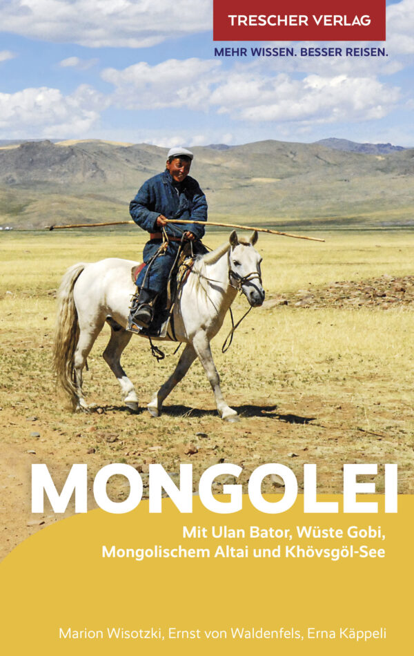 Cover Trescher-Reiseführer Mongolei