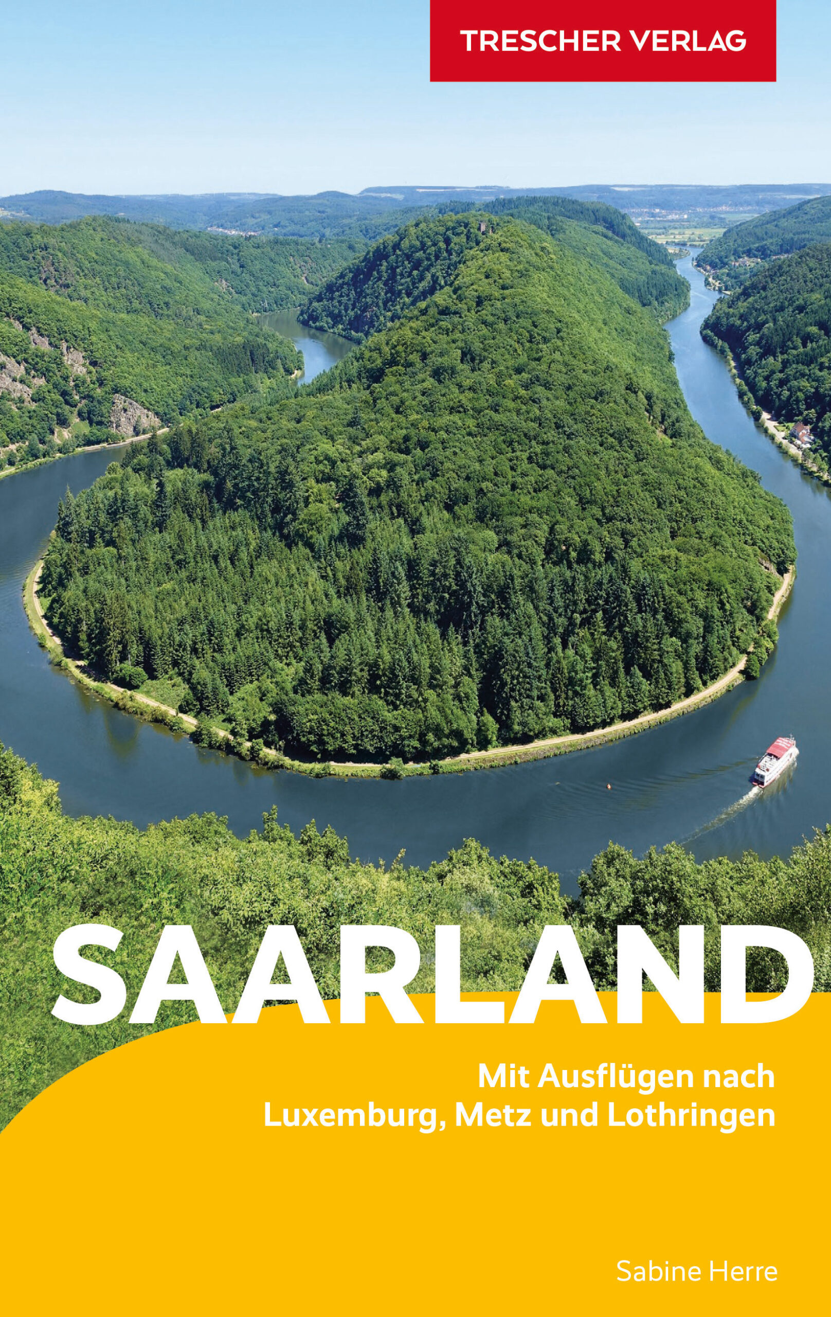 Cover Trescher-Reiseführer Saarland